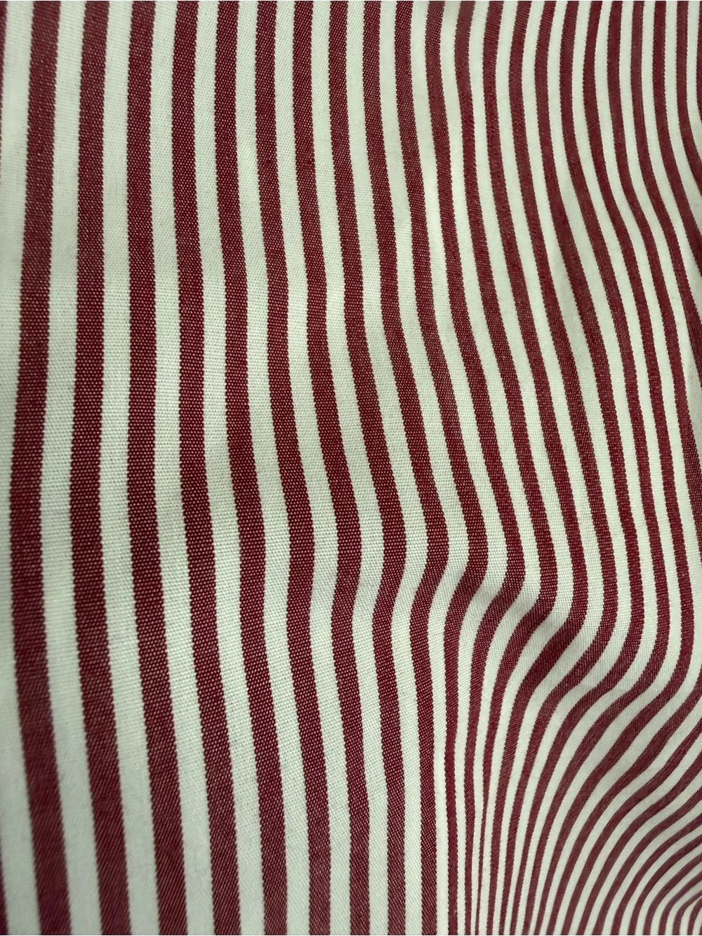 Brookes Brothers Men's Striped Button-Down Shirt - Red/White